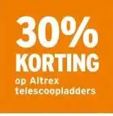 GAMMA Altrex telescoopladders aanbieding