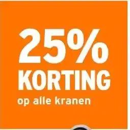 GAMMA Op alle kranen aanbieding