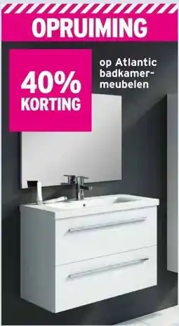 GAMMA Op Atlantic badkamermeubel aanbieding