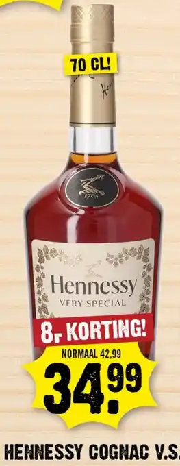 Dirk Hennessy Cognac V.S. aanbieding