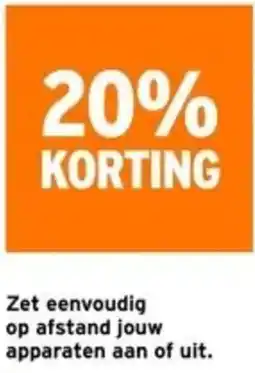 GAMMA Op Qnect slimme stekkers aanbieding