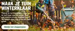 GAMMA Maak je tuin winterklaar aanbieding