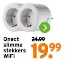 GAMMA Qnect slimme stekkers WiFi aanbieding