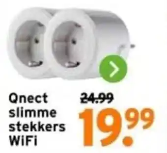 GAMMA Qnect slimme stekkers WiFi aanbieding