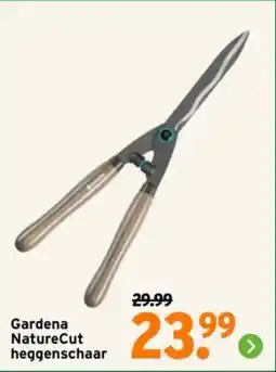 GAMMA Gardena NatureCut heggenschaar aanbieding