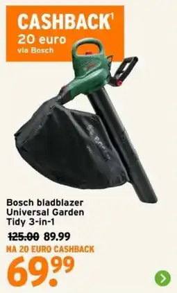 GAMMA Bosch bladblazer Universal Garden Tidy 3-in-1 aanbieding