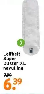 GAMMA Leifheit Super Duster XL navulling aanbieding