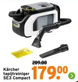 GAMMA Kärcher tapijtreiniger SE3 Compact aanbieding