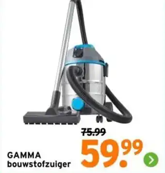 GAMMA GAMMA bouwstofzuiger aanbieding