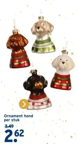 GAMMA Ornament hond aanbieding