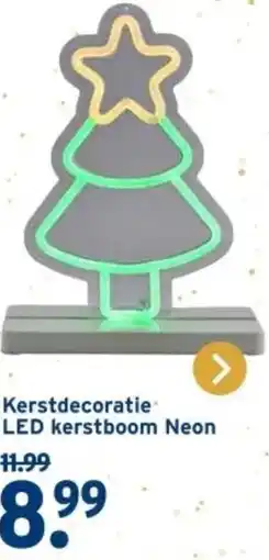 GAMMA Kerstdecoratie LED kerstboom Neon aanbieding