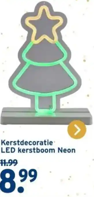 GAMMA Kerstdecoratie LED kerstboom Neon aanbieding