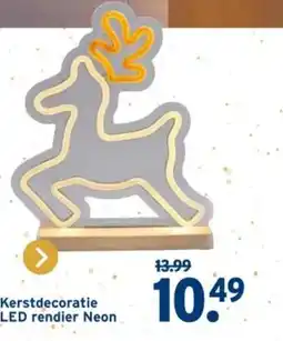 GAMMA Kerstdecoratie LED rendier Neon aanbieding