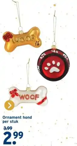 GAMMA Ornament hond aanbieding