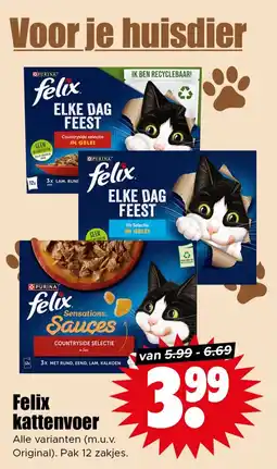 Dirk Felix kattenvoer aanbieding
