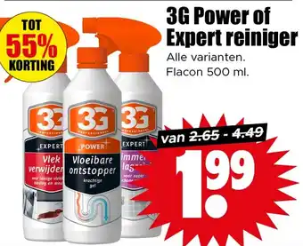 Dirk 3G Power of Expert reiniger aanbieding
