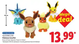 Lidl Squishmallow Pokémon knuffel aanbieding