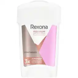 Etos Rexona Woman Maximum Protection Confidence Deodorant Stick 45 ML aanbieding