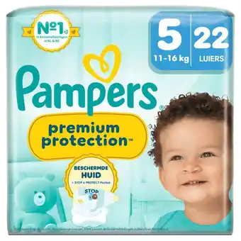 Etos Pampers Premium Protection Luiers Maat 5 11-16 KG 22 Stuks aanbieding