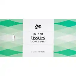 Etos Etos Balsam 3-Laags Tissues 90 stuks aanbieding