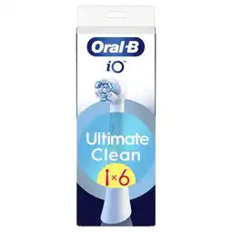 Etos Oral-B iO Ultimate Clean Opzetborstels Wit 6 Stuks aanbieding
