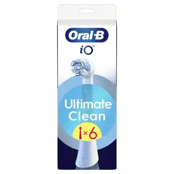 Etos Oral-B iO Ultimate Clean Opzetborstels Wit 6 Stuks aanbieding