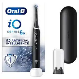 Etos Oral-B iO 6N Zwart Elektrische Tandenborstel aanbieding