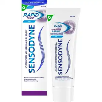 Etos Sensodyne Rapid Relief Tandpasta - 75 ML aanbieding