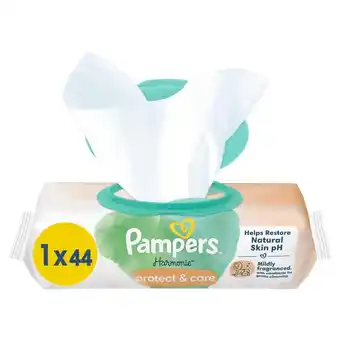 Etos Pampers Harmonie Protect & Care Calendula Billendoekjes 44 Stuks aanbieding