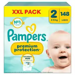 Etos Pampers Premium Protection XXL Pack Luiers Maat 2 4-8 KG 148 Stuks aanbieding