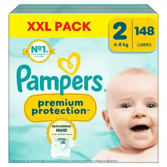 Etos Pampers Premium Protection XXL Pack Luiers Maat 2 4-8 KG 148 Stuks aanbieding