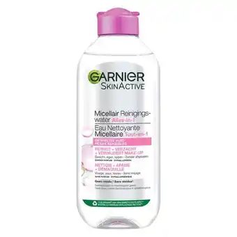 Etos Garnier SkinActive Micellair Reinigingswater Gevoelige Huid 400 ML aanbieding