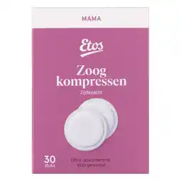 Etos Etos Mama Zoogcompressen 30 stuks aanbieding