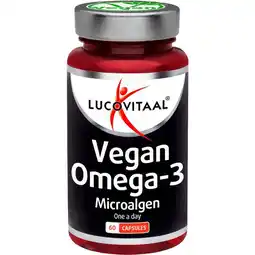Etos Lucovitaal Vegan Omega-3 Microalgen 60 caps pot aanbieding