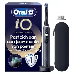Etos Oral-B iO Magnetic Zwart Elektrische Tandenborstel Special Edition aanbieding