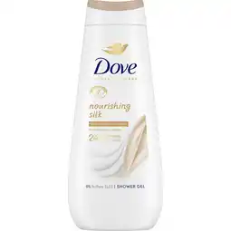 Etos Dove Advanced Care Showergel Nourishing Silk 400 ML aanbieding