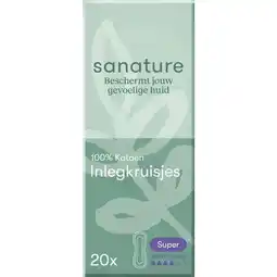 Etos Sanature 100% Katoenen Inlegkruisjes Super 20 stuks aanbieding