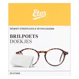 Etos Etos Brilpoetsdoekjes 30 stuks aanbieding