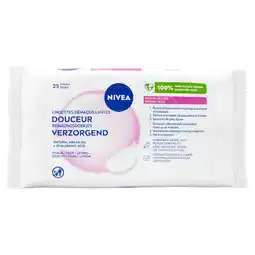 Etos NIVEA 3-in-1 Reinigingsdoekjes Droge Huid 25 stuks aanbieding