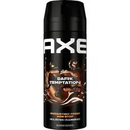 Etos Axe Dark Temptation Deodorant Bodyspray 150 ML aanbieding