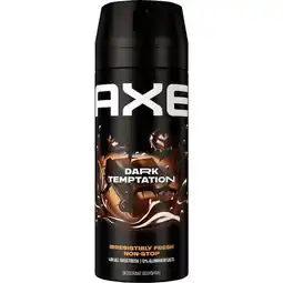 Etos Axe Dark Temptation Deodorant Bodyspray 150 ML aanbieding