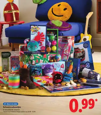 Lidl Schoencadeautjes aanbieding