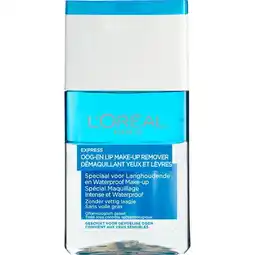 Etos L'Oréal Paris Waterproof Make-Up Remover 125 ML aanbieding