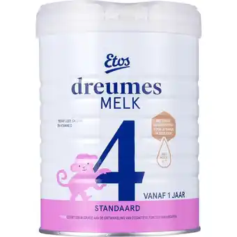 Etos Etos Dreumesmelk Standaard 4 800 GR aanbieding
