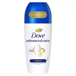 Etos Dove Advanced Care Original Anti-Transpirant Deodorant Roller 50 ML aanbieding