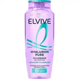 Etos L'Oréal Paris Elvive Hyaluron Pure Shampoo 250 ML aanbieding