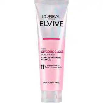 Etos L'Oréal Paris Elvive Glycolic Gloss Conditioner 150 ML aanbieding