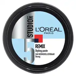 Etos L'Oréal Paris Studio Line Remix Styling Paste 150 ML aanbieding