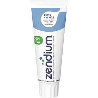 Etos Zendium Fresh+White Tandpasta 75 ML aanbieding
