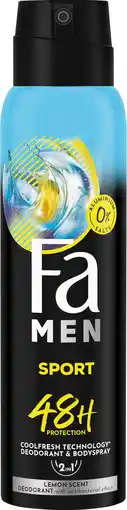 Etos Fa Men Sport Deodorant Spray 150 ML aanbieding